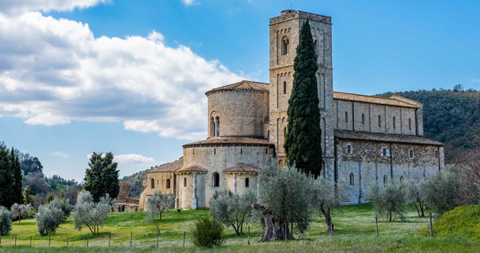 Montalcino abbey